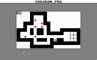 Sokaban atari screenshot